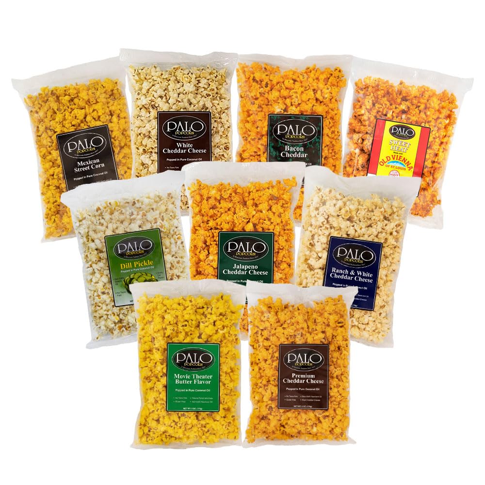 Palo Popcorn 12 Pack Flavors